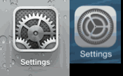 What does your settings icon look like?